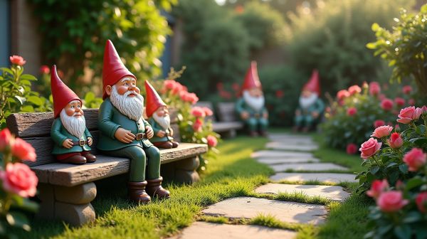Enhance your garden with charming garden gnomes