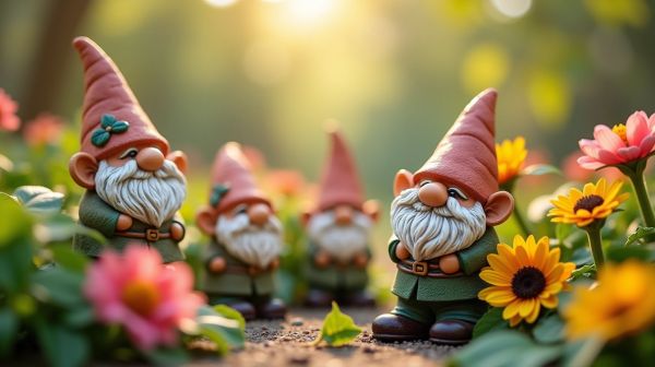 Enhance your garden with charming garden gnomes